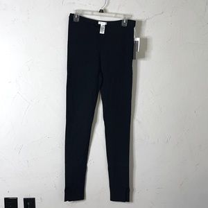 Nordstrom Signature NWT Black Knit Leggins L